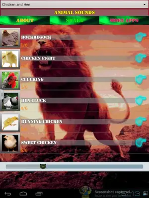 Animal Sounds android App screenshot 6